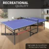 Portable Table Tennis Tables– Professional Outdoor Ping Pong Table Game, Foldable Ping Pong Game Set，with Net, 2 Paddles And 3 Balls, Playback Mode -Furniture GUEST 61663f24 bfa7 4be5 bab1 f19ec6ef1fe0