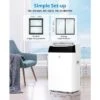 14,000 Btu Air Conditioners Cooling Up To 750 Sq.Ft, 3-In-1 Portable Air Conditioner With Cooling, Dehumidification & Fan Modes Remote Control -Furniture GUEST 65ad8377 b208 42f3 8c59 47ef3b42d278