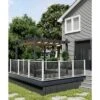 Pergola, 10x10 Ft Modern Aluminum Outdoor Pergola With Adjustable Canopy - Khaki Gazebo For Backyard Deck -Furniture GUEST 6a01bac7 a9af 4223 89eb ca38cb75006a