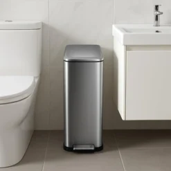 13.2 Gallon/50 L Step Trash Can With Lid Soft Close, Step Pedal, Fingerprint Resistant Narrow Rectangle Garbage Can With Removable Inner Bucket -Furniture GUEST 6b1f6860 5816 4485 b151 5f79c71d25fc
