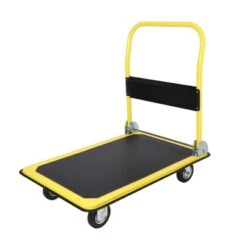 Hand Truck, Heavy Duty Moving Platform With 36¡Á24 Inch A3 Steel Deck - 4 Caster Wheels For Easy Maneuvering