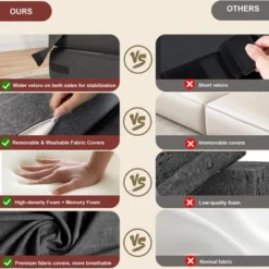 TROPOW Floor Chair 2-in-1 Folding Bed With Decorative Cushion Sleeping Chair With Bed Function -Furniture GUEST 7038402f 4363 4086 b927 c99cd60533c3