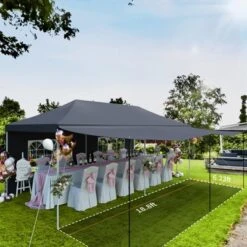 10x20 Pop Up Canopy Tent, For Parties With Roller Bag, With 6 Removable Sidewalls, Upgraded Thickened Legs, 6 Sand Bags 18 10x20 Pop Up Canopy Tent, For Parties With Roller Bag, With 6 Removable Sidewalls, Upgraded Thickened Legs, 6 Sand Bags -Furniture GUEST 7070ea0a be79 4a1f 8f76 9606131afc2f