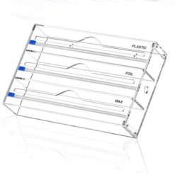 Foil And Plastic Wrap Organizer,3 In 1 Acrylic Aluminum Foil Holder,Plastic Wrap,Aluminum Foil And Wax Paper,Storage Dispenser 15 Foil And Plastic Wrap Organizer,3 In 1 Acrylic Aluminum Foil Holder,Plastic Wrap,Aluminum Foil And Wax Paper,Storage Dispenser -Furniture GUEST 729e1b2d 8b80 4ab1 ada5 688eb41633ef
