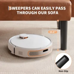 75.5” Convertible Futon Sofa Bed, Linen Flannel Small Couch Sofa With Wood Legs & 700lbs Capacity, Adjustable Folding Loveseat, Mid Century Modern -Furniture GUEST 730cecae f68e 4d0d a1f4 e5cb05e434aa