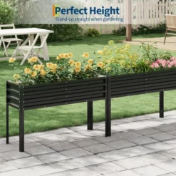 Raised Garden Bed With -Watering Reservoir - Tall Elevated Square Planter Box For Vegetables/Herbs -Furniture GUEST 7590e3b9 b122 48dc 9c2c f4760ac6180c