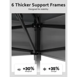 13 X 13 Pop Up Gazebo With Mosquito Netting,Outdoor Patio Gazebo,Outdoor Canopy Tent With Mosquito Netting,Backyard Tent -Furniture GUEST 75d96e1f e4c4 4893 9e66 355d5aebedfd