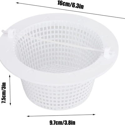 2 Pcs Skimmer Baskets, Above Ground Swimming Pool Filter Basket, Swimming Pool Replacement Parts Compatible For Hayward SP1091WM 4 2 Pcs Skimmer Baskets, Above Ground Swimming Pool Filter Basket, Swimming Pool Replacement Parts Compatible For Hayward SP1091WM - Image 2
