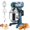 Commercial Food Mixer 10Qt, 600w Commercial Mixer With 3 Speed Adjustment And Stainless Steel Bowl -Furniture GUEST 77e72888 a105 45a6 a18a ce1ce1b05015