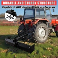 Box Scraper, 42'' Tow Behind Lawn Tractor Attachment - Box Blade Hitch Fit For ATV UTV, Multi-Functional, Carbon Steel, Black 12 Box Scraper, 42'' Tow Behind Lawn Tractor Attachment - Box Blade Hitch Fit For ATV UTV, Multi-Functional, Carbon Steel, Black -Furniture GUEST 7946fe26 1532 444a 89a9 07ec03c191c6