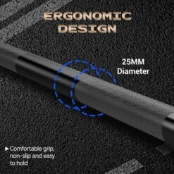 Barbell Bar For Weightlifting - 7FT Heavy Duty (1500LB/700LB), 4FT Short (500LB), 47" EZ Curl Bar - Fits 2" Standard Plates-Home Gym Strength Training 12 Barbell Bar For Weightlifting - 7FT Heavy Duty (1500LB/700LB), 4FT Short (500LB), 47" EZ Curl Bar - Fits 2" Standard Plates-Home Gym Strength Training -Furniture GUEST 7c32061e cb33 403d ad2c 3645b572292e