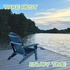 Folding Adirondack Chair, Oversized HDPE Adirondack Chairs With Weather Resistant, Outdoor Fire Pit Chair 15 Folding Adirondack Chair, Oversized HDPE Adirondack Chairs With Weather Resistant, Outdoor Fire Pit Chair -Furniture GUEST 7c4b5144 da99 4cb1 8231 467938e948de