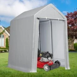 Portable Shed Outdoor Motorcycle Covers Storage Shelter,Heavy Duty Storage Shed,Waterproof Storage Tent Tarp Sheds With Roll-up Zipper Door -Furniture GUEST 7f0c8751 e79a 476d 8420 05d2d10fb997