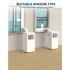 10,000 BTU Portable Air Conditioner, 3-in-1 Portable AC Unit With Fan & Dehumidifier, Room Air Conditioner Cools Up To 450 Sq. Ft. -Furniture GUEST 807399b9 48a4 42f9 8cef 29adddc90284