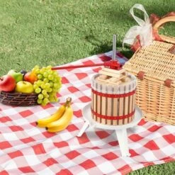 3.2 Gal Manual Fruit Wine Press With A Filter Bag, Manual Juice Maker, Hand Juicer Squeezer -Furniture GUEST 81b09eda 4704 4dca 9f87 06f2422f3364