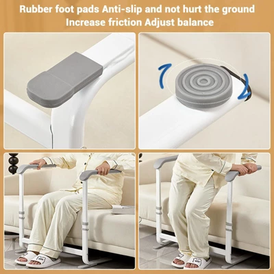 6-Speed Height Adjustable Chair Couch Stand Aid, Mobility Standing Aid Rail , Disabled People, Sofa Stand Assist From Sofa,Co-uch,Bed 8 6-Speed Height Adjustable Chair Couch Stand Aid, Mobility Standing Aid Rail , Disabled People, Sofa Stand Assist From Sofa,Co-uch,Bed - Image 6