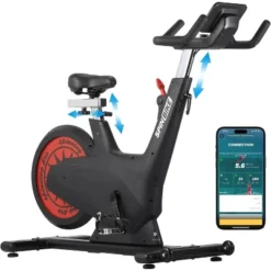 Exercise Bike, 5 In 1 Self-Powered Bike, 350 Lbs Weight Capacity, 32 Level Adjustable Magentic Resistance & Emergency Brake, Silent Belt Drive 16 Exercise Bike, 5 In 1 Self-Powered Bike, 350 Lbs Weight Capacity, 32 Level Adjustable Magentic Resistance & Emergency Brake, Silent Belt Drive -Furniture GUEST 84e8bef1 72a5 4430 9c6f b5843fd71a9f