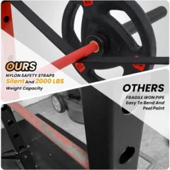 Multi-Functional Strength Training Squat Rack, LAT Pull Down System, Home Gym Equipment With 23 Attachments -Furniture GUEST 8804baea 64fe 409b ad53 e14fc6ececa3