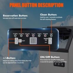 TROPOW Commercial Ice Maker Machine , Stainless Steel Undercounter & Freestanding Ice Maker With 24Lbs Storage, 2-Way Water Supply - For Bars, Silver -Furniture GUEST 88cd3eb9 278f 480f a5d5 f21427126053