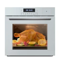 Wall Oven- 24 Inch 2.5Cu. Ft Convection Electric Oven With Multiple Cooking Functions, Touch Control, Safety Lock, 3D Heating, Stainless Steel -Furniture GUEST 8b2f849f 1ecb 429d 8130 b0ba7a2fae70