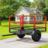 ATV Trailer Pull Behind Dump Cart, 1700lbs 17 Cubic Feet, Heavy Duty Yard Garden Trailer -Furniture GUEST 8f6258ae e711 4d1d a814 a81a36e09aa8