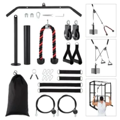 Pulley System, Home Gym Pulley - Cable Pulley Attachments For LAT Pulldown, Biceps, Triceps, Arm Workouts Fitness Equipment -Furniture GUEST 955f7b6e c1e9 4273 b823 c60e23b60671
