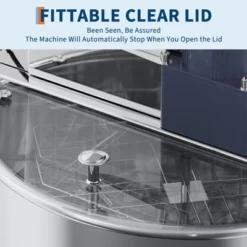 Electric Honey Extractor, Frame Stainless Steel Honey Spinner With 140W Adjustable-Speed Motor, Beekeeping Equipment For Efficient Honey With Lid -Furniture GUEST 98856feb 7581 4636 8e54 fd613c440764