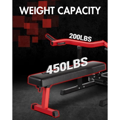 Bench Press Machine, 3-in-1 Chest Press Machine, With Independent Converging Arms, Adjustable Flat/Incline/Decline Bench 7 Bench Press Machine, 3-in-1 Chest Press Machine, With Independent Converging Arms, Adjustable Flat/Incline/Decline Bench - Image 5