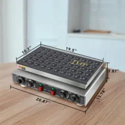 50 PCS Mini Pancakes Maker Machine,110V Mini Dutch Pancake Maker,1800W Commercial Electric Nonstick Waffle Maker Machine For Home And Restaurants -Furniture GUEST 9ba341a1 d6de 4f58 bc31 fd2da01c7248