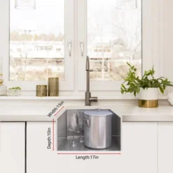 Kitchen Sink For Single Bowl,Undermount Kitchen Sink Stainless Steel Sink 16 Gauge Kitchen Sinks With Accessories, Easy Drain And Low Noise -Furniture GUEST a1acad02 79f4 4798 b99b 1a3505bfb7a0