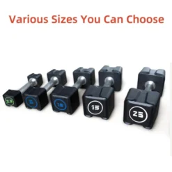 TROPOW PU Coated Hex Dumbbell Set (10KG/22LB X2) ¨C Black Non-Slip No-Roll Weights For Home Gym & Strength Training -Furniture GUEST a2447209 d77e 4dc6 8262 ba43a43fdcbc