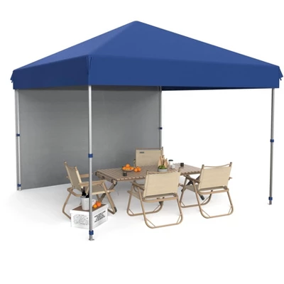 10x10 Pop Up Canopy Tent Outdoor Canopy With Removable Sidewalls Heavy Duty Commercial Instant Tent Shelter (1-Sidewall) 10 10x10 Pop Up Canopy Tent Outdoor Canopy With Removable Sidewalls Heavy Duty Commercial Instant Tent Shelter (1-Sidewall) - Image 8