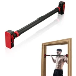 Doorway Pull Up Bar, Door Frame Chin Up Bar With Locking Mechanism, Adjustable Width, Strength Training Pullup Bar Max Load 440lbs -Furniture GUEST a3d39b5f 893a 41c4 84d6 09c2d3a9471b