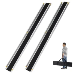 6 FT Telescoping Wheelchair Ramp For Home Steps, Aluminum Portable Wheelchair Ramps With Carrying Bag -Furniture GUEST a51b9cee 7e1a 408a a172 266020e2df54