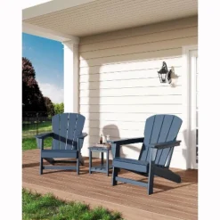 Outdoor Adirondack Chairs, HDPE Plastic Patio Chairs For All Weather, Weather-Resistant Fire Pit Chair With Wide Armrests & Slatted Back 24 Outdoor Adirondack Chairs, HDPE Plastic Patio Chairs For All Weather, Weather-Resistant Fire Pit Chair With Wide Armrests & Slatted Back -Furniture GUEST a6acba35 da23 4a32 85b0 f67fca5a752d