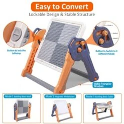 8-in-1 Kids Table And Chair Set, Foldable Kids Activity Table , Toddler Activity Table Building Block Table, Water Table Sand Table Sensory Table 11 8-in-1 Kids Table And Chair Set, Foldable Kids Activity Table , Toddler Activity Table Building Block Table, Water Table Sand Table Sensory Table -Furniture GUEST a743d034 f3c2 4805 aabe b684fca2cba4