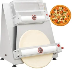 Pizza Dough Roller, Commercial Dough Sheeter - 370W Dual-Roller Electric Stainless Steel, Max 16'' Pasta Maker Compatible -Furniture GUEST a80f2410 e4ec 49d9 8335 8dc3bda6d7da