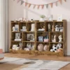 3-Tier Kids Bookcase & Toy Organizer - Storage Cabinet With Cubbies For Playroom, Bedroom, Nursery -Furniture GUEST a91b9a49 288f 4710 b284 57216d304a0a
