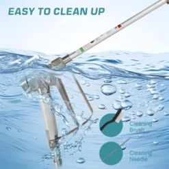 TROPOW Air Spray Gun Kit, Premium Electric Paint Gun - 750W 3300 Psi With Extension Pole & Cleaning Kits For Cars, House DIY -Furniture GUEST ab50375c 5899 4c1e 84cb 79e376dec4d3