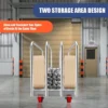 2-in-1 Heavy Duty Panel Truck Cart All Steel Platform Truck With 6'' Swivel Wheels Moving Platform Hand Truck With 2000 LBS Capacity For Garage -Furniture GUEST ab7310e2 3855 4c2a a5f2 805479556ef8