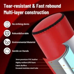 Punching Bag With Stand, 70inch Freestanding Heavy Boxing Bag 203lbs Bearing - Stable Base For Adult Youth Men Kickboxing Home Gym