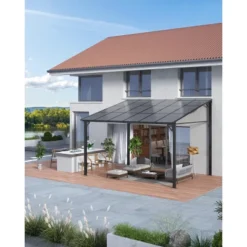 Outdoor Metal Reclining Gazebo Hardtop Reclining Pergola For Patios, Decks, Porches, Lawns And Backyards Wall Mounted Reclining Metal Awning -Furniture GUEST afdf01ba 6713 4981 bed0 54aef7430596