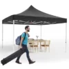 10x10 Patio Pop Up Canopy Tent, Commercial Instant Canopy With Roller Bag And PU Coating Waterproof Fabric, All Season Heavy Duty Sun Shelter 1 10x10 Patio Pop Up Canopy Tent, Commercial Instant Canopy With Roller Bag And PU Coating Waterproof Fabric, All Season Heavy Duty Sun Shelter -Furniture GUEST b0682ca8 976c 474e 9076 407da676d197