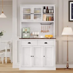 Kitchen Pantry Storage Cabinet,71" Tall Wood Pantry With Microwave Stand, Modern Kitchen Hutch Cabinet,Coffee Bar Hutch With Wine Rack For Dining Room 17 Kitchen Pantry Storage Cabinet,71" Tall Wood Pantry With Microwave Stand, Modern Kitchen Hutch Cabinet,Coffee Bar Hutch With Wine Rack For Dining Room -Furniture GUEST b1094425 90bd 47e0 bed6 6990ffd51ada