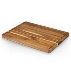 24x18 Inch Acacia Wood Cutting Board – Thick Butcher Block With Juice Groove & Handles, Perfect For Meat Prep, Cheese -Furniture GUEST b14d6476 160e 465c a1b5 28a943ffa59f