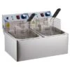 Commercial Electric Deep Fryer With 2 Basket, 20L Stainless Steel Deep Fryer -Furniture GUEST b18f1fbf 698e 450c 9540 7c9f9b087cac