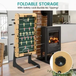 Folding Foosball Table For Home, Game Room, Football/Soccer Game Table For Adults, Arcade Soccer Table Game 13 Folding Foosball Table For Home, Game Room, Football/Soccer Game Table For Adults, Arcade Soccer Table Game -Furniture GUEST b310a3a2 dfdd 4a54 ba35 2dbeee94ca80