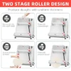 Pizza Dough Roller, Commercial Dough Sheeter - 370W Dual-Roller Electric Stainless Steel, Max 16'' Pasta Maker Compatible -Furniture GUEST b342cb7e ecbf 4250 945b 89f0f81be86a