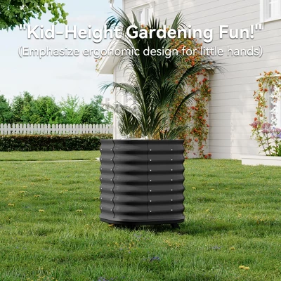 Heavy Duty Galvanized Steel Garden Bed 5 Heavy Duty Galvanized Steel Garden Bed - Image 3