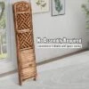 Wooden Room Divider Wall 4 Panel,5.6FT Tall Room Divider With Shelves,Folding Privacy Screens 67 In For Room Separation Home Office Bedroom -Furniture GUEST b8aad65a 0c07 4db9 95c9 42d82abe94ce